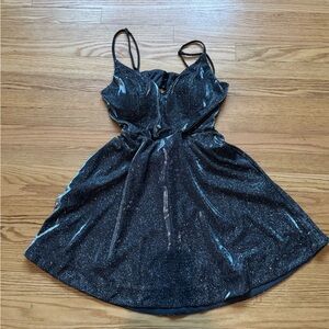 Sparkling Black Dress